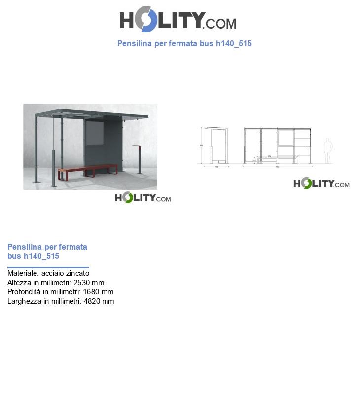 Pensilina per fermata bus h140_515
