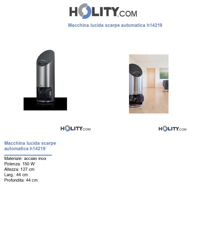 Macchina lucida scarpe automatica h14219