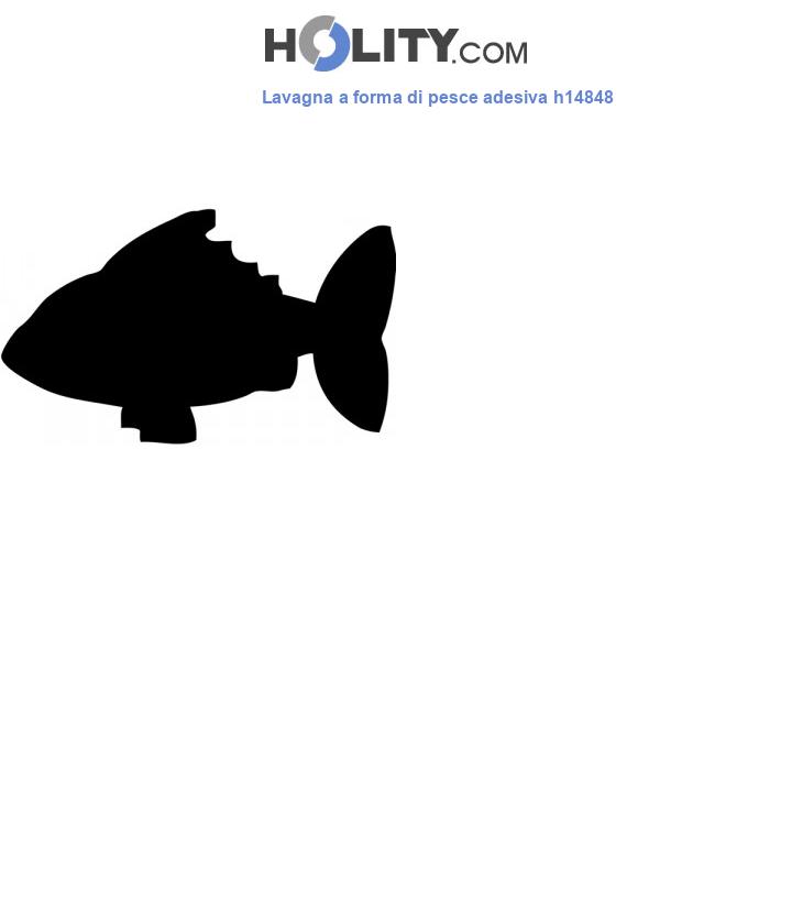 Lavagna a forma di pesce adesiva h14848