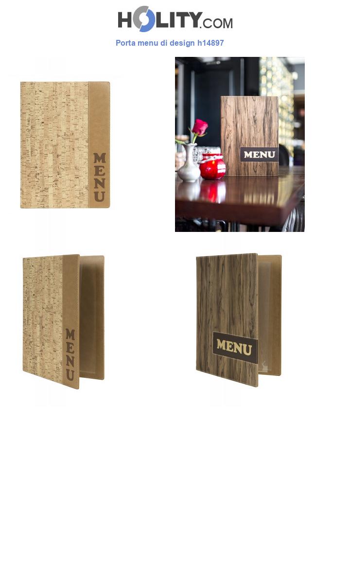 Porta menu di design h14897