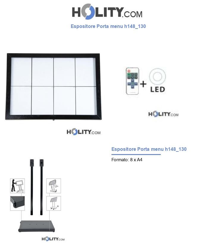 Espositore Porta menu h148_130