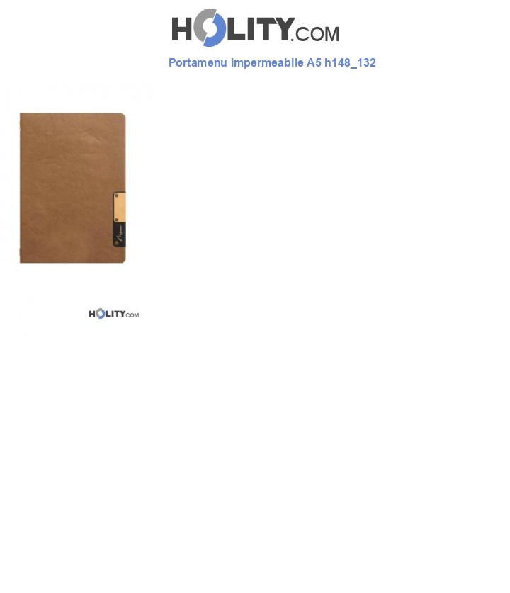 Portamenu impermeabile A5 h148_132