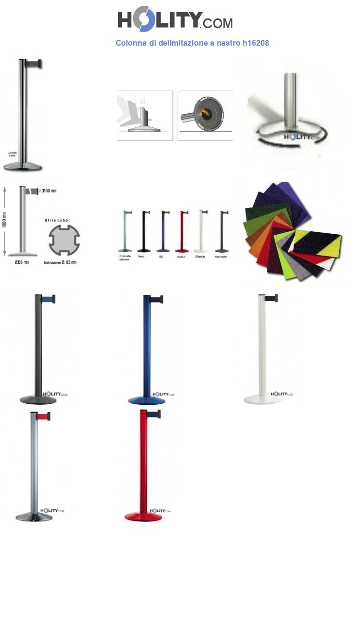 Colonna di delimitazione a nastro h16208