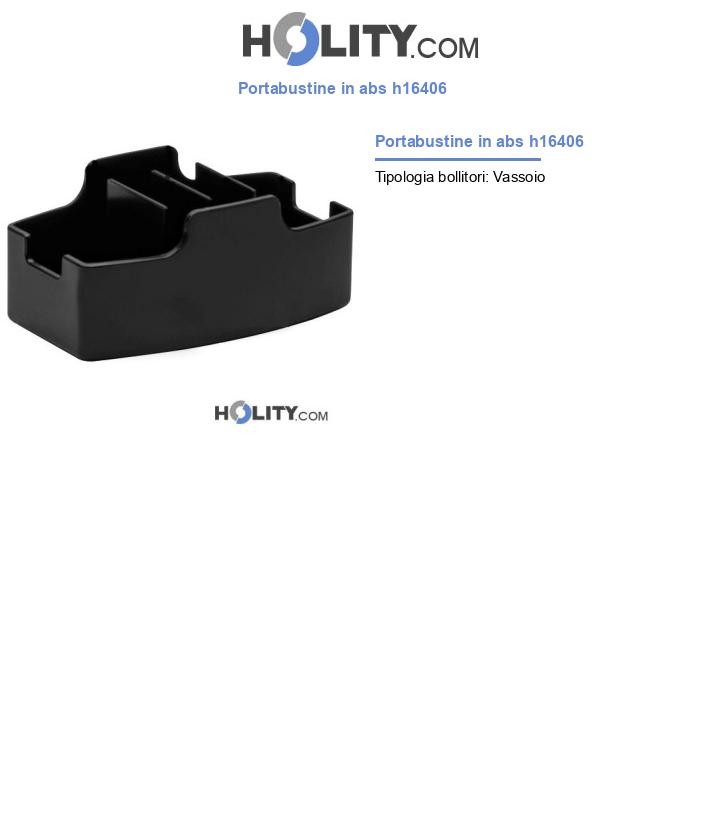 Portabustine in abs h16406