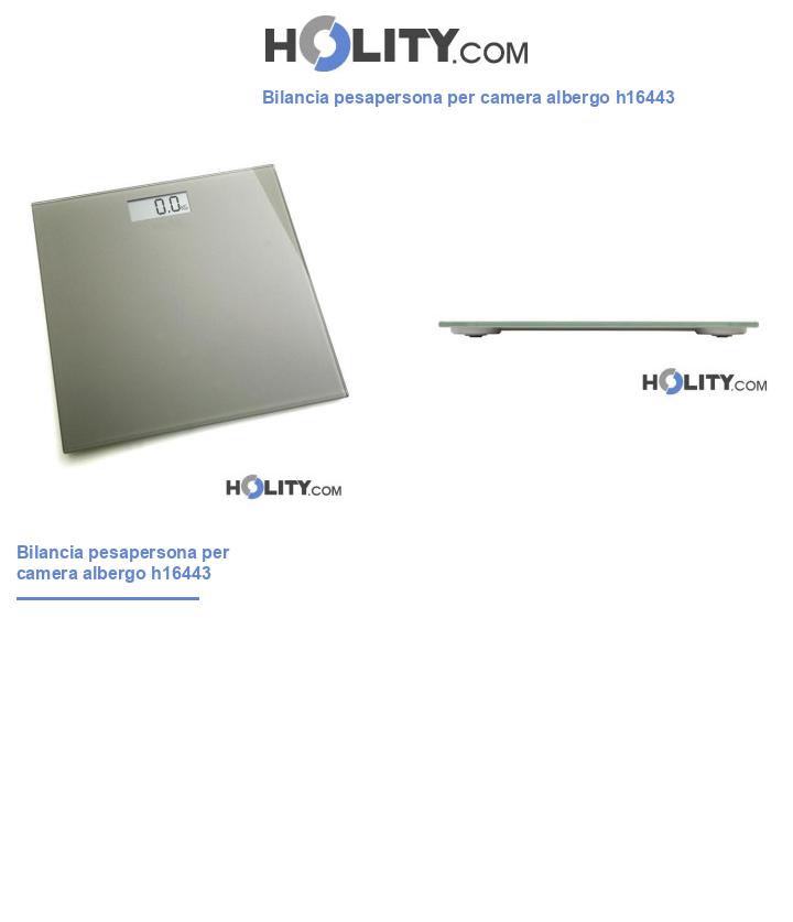 Bilancia pesapersona per camera albergo h16443
