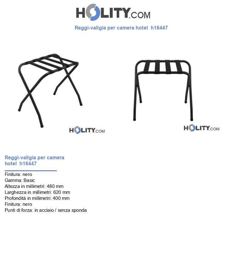 Reggi-valigia per camera hotel h16447