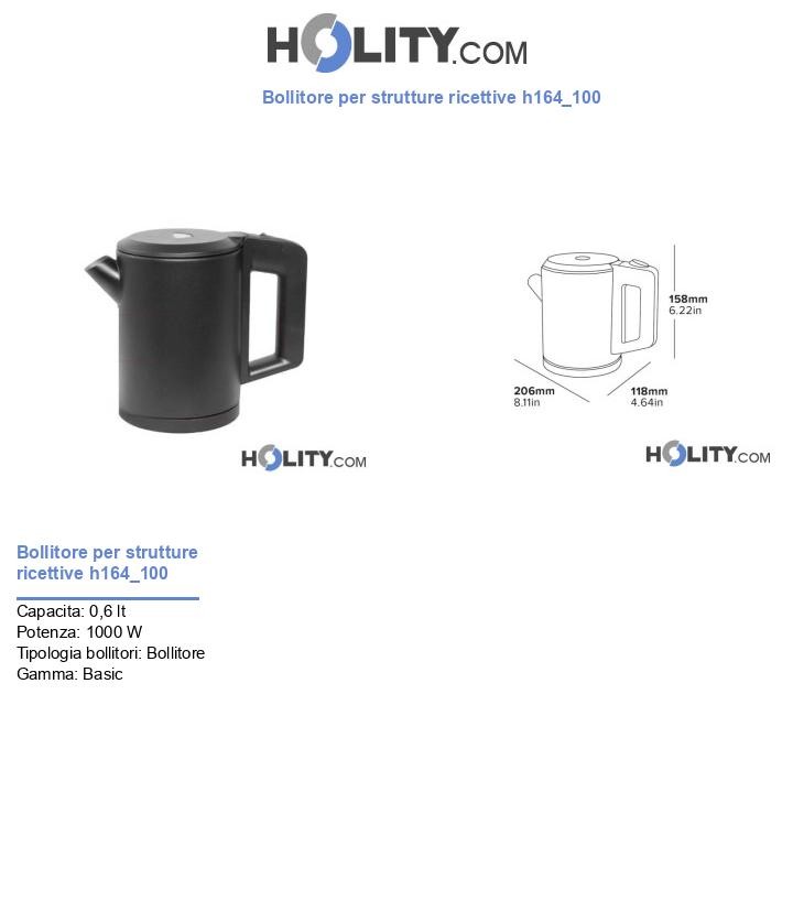 Bollitore per strutture ricettive h164_100