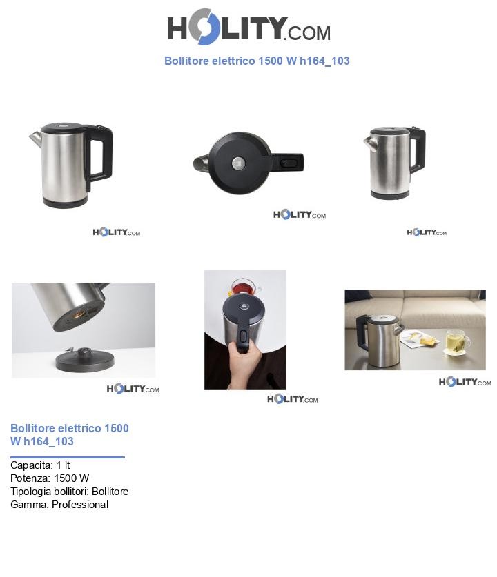 Bollitore elettrico 1500 W h164_103