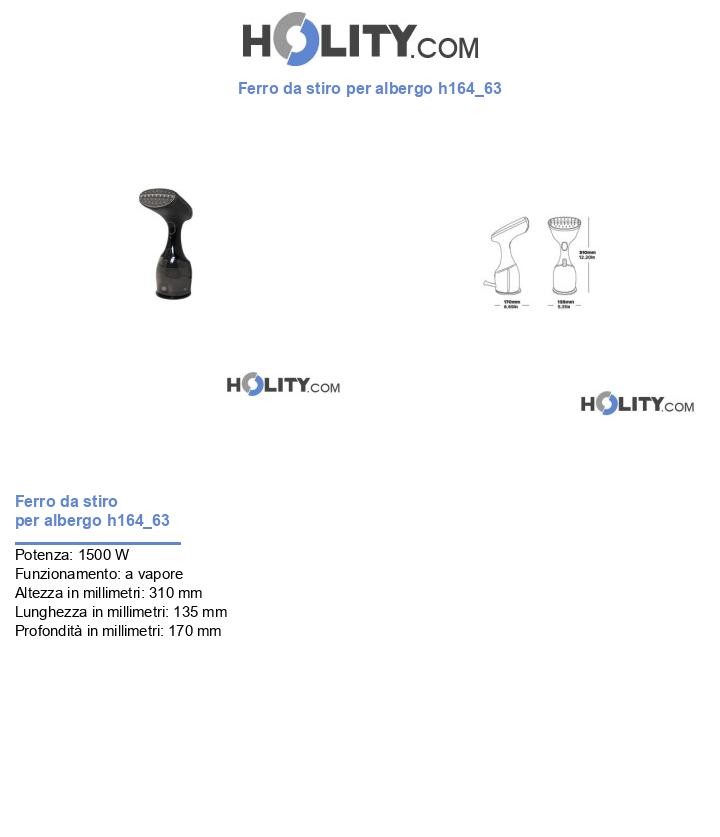 Ferro da stiro per albergo h164_63