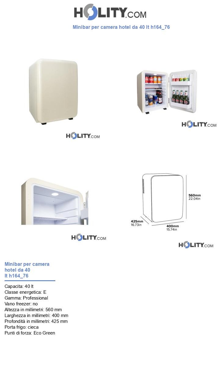 Minibar per camera hotel da 40 lt h164_76