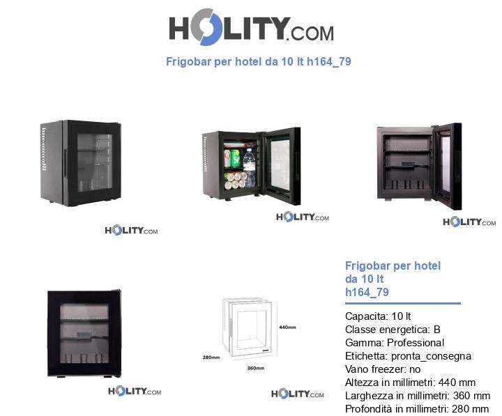 Frigobar per hotel da 10 lt h164_79