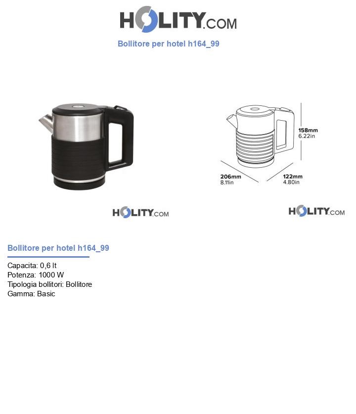 Bollitore per hotel h164_99
