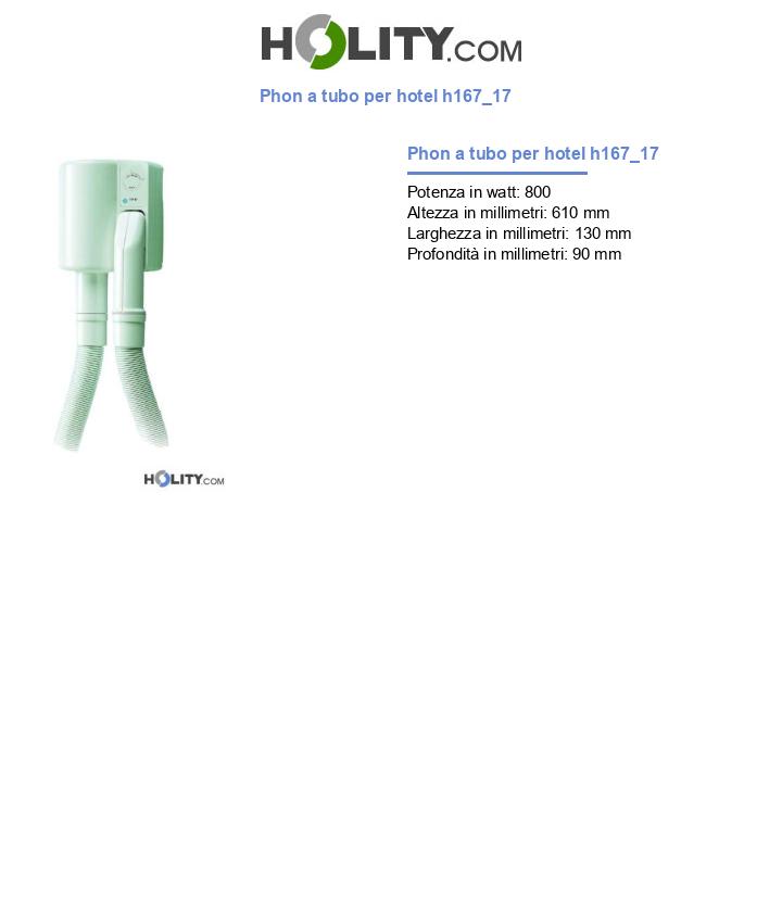 Phon a tubo per hotel h167_17