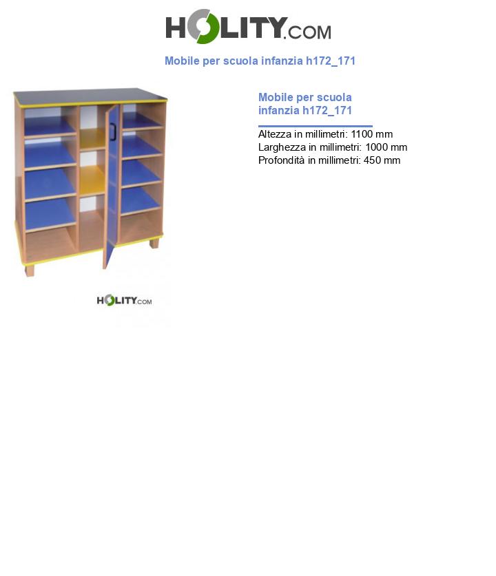 Mobile per scuola infanzia h172_171