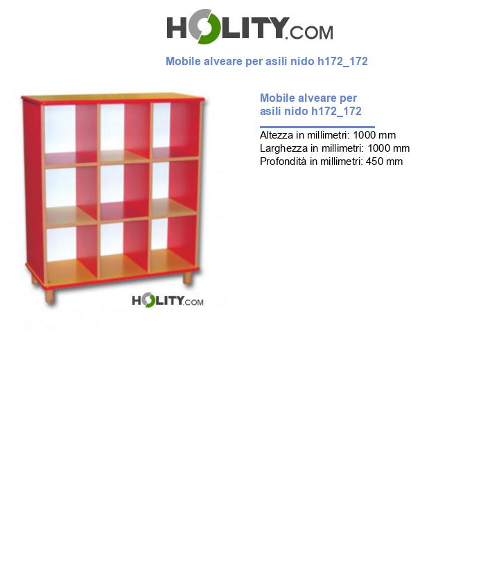 Mobile alveare per asili nido h172_172