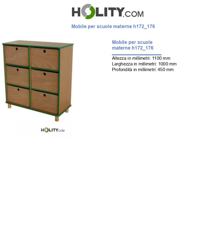 Mobile per scuole materne h172_176