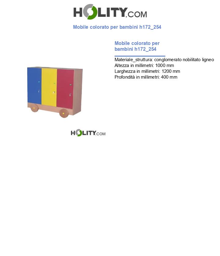 Mobile colorato per bambini h172_254
