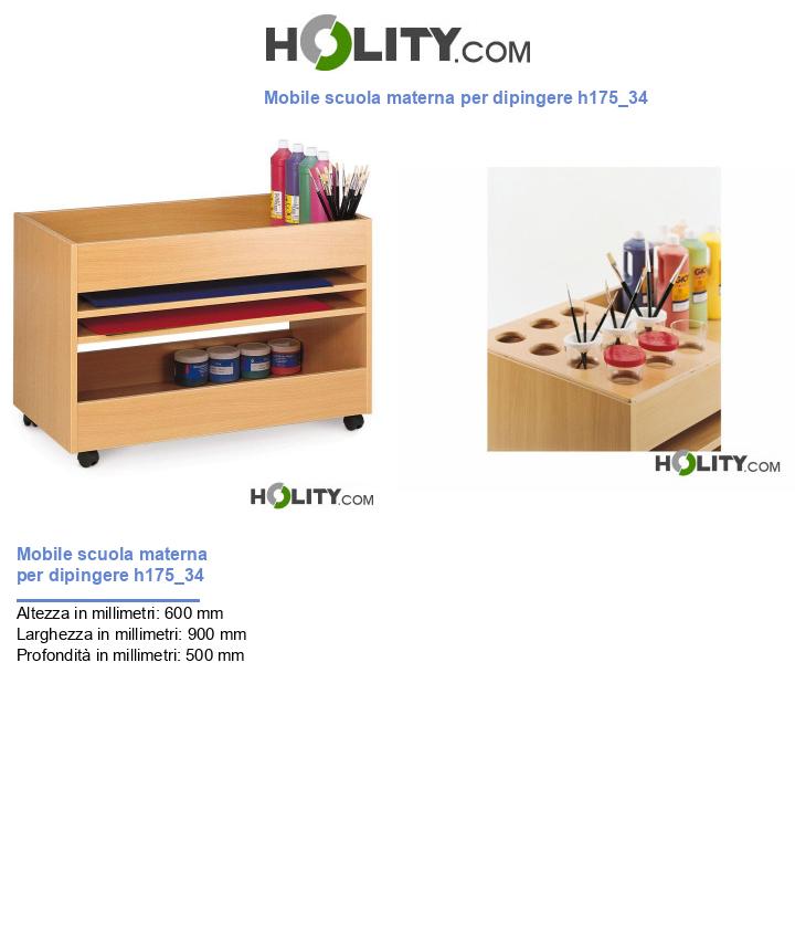 Mobile scuola materna per dipingere h175_34