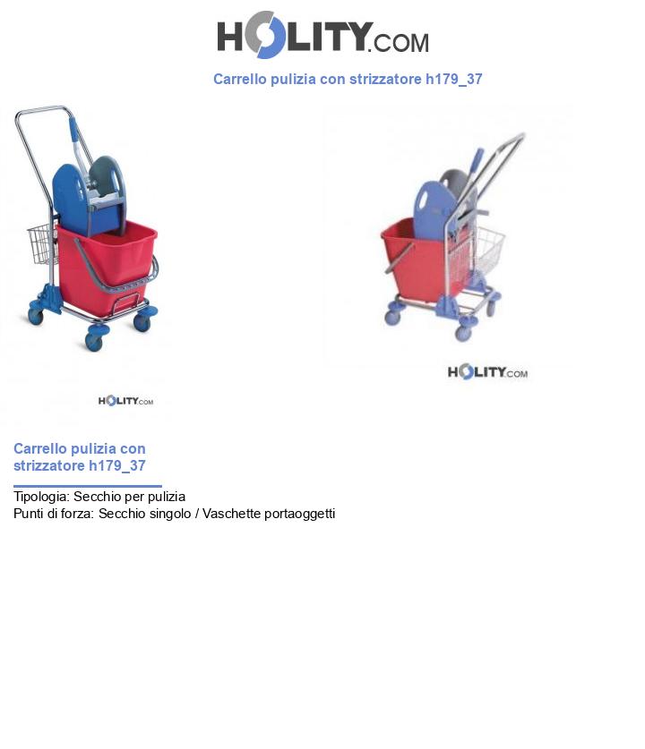 Carrello pulizia con strizzatore h179_37