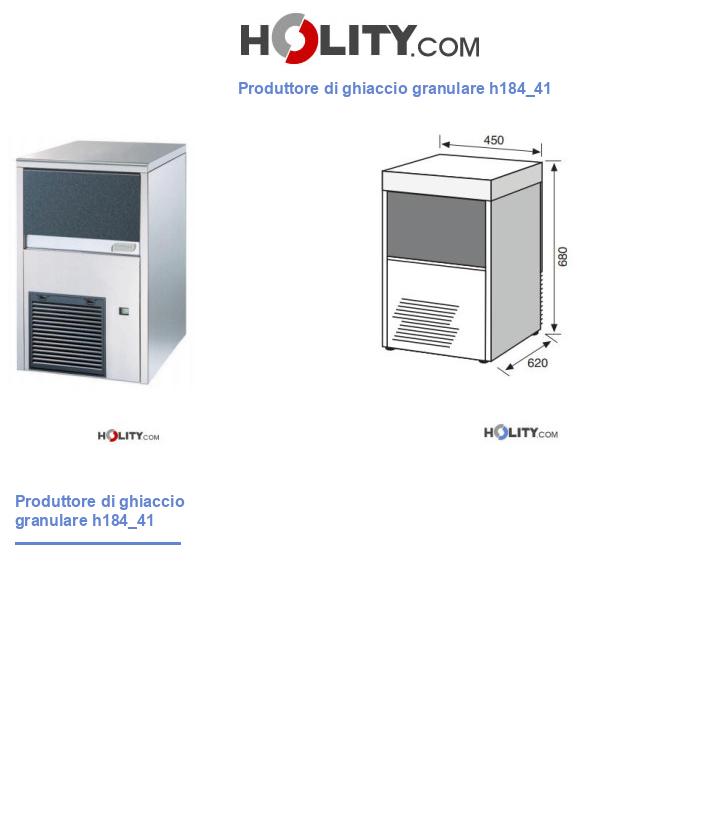 Produttore di ghiaccio granulare h184_41