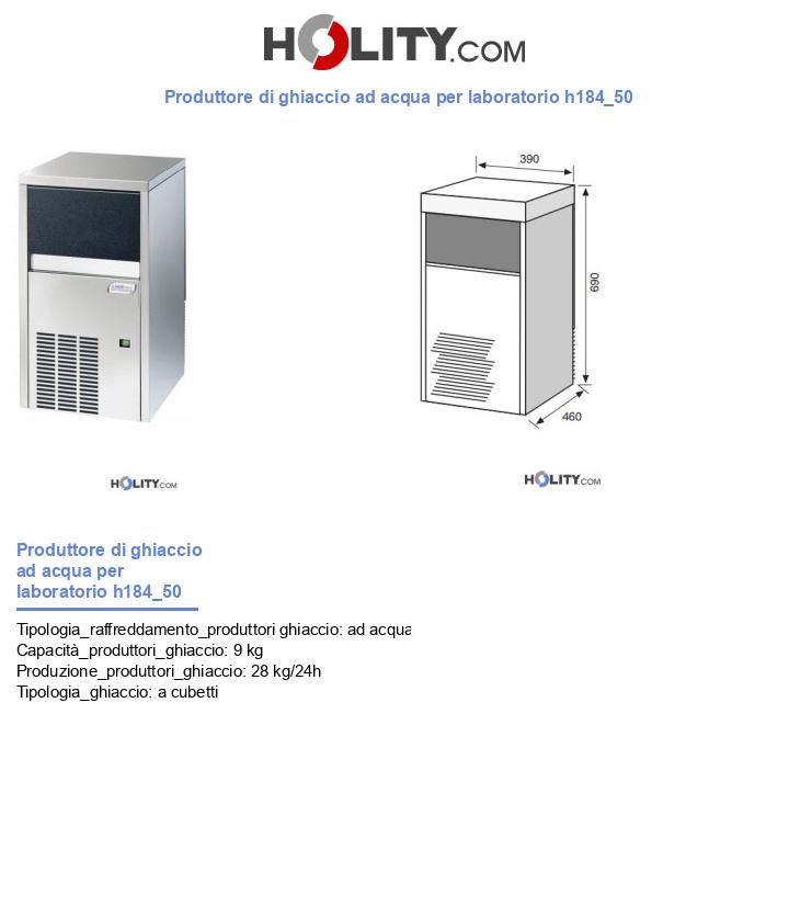Produttore di ghiaccio ad acqua per laboratorio h184_50