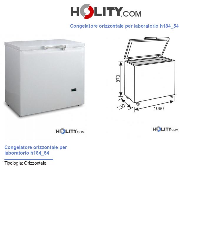Congelatore orizzontale per laboratorio h184_54