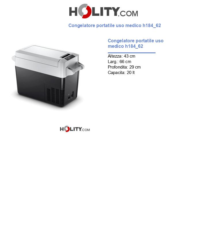 Congelatore portatile uso medico h184_62