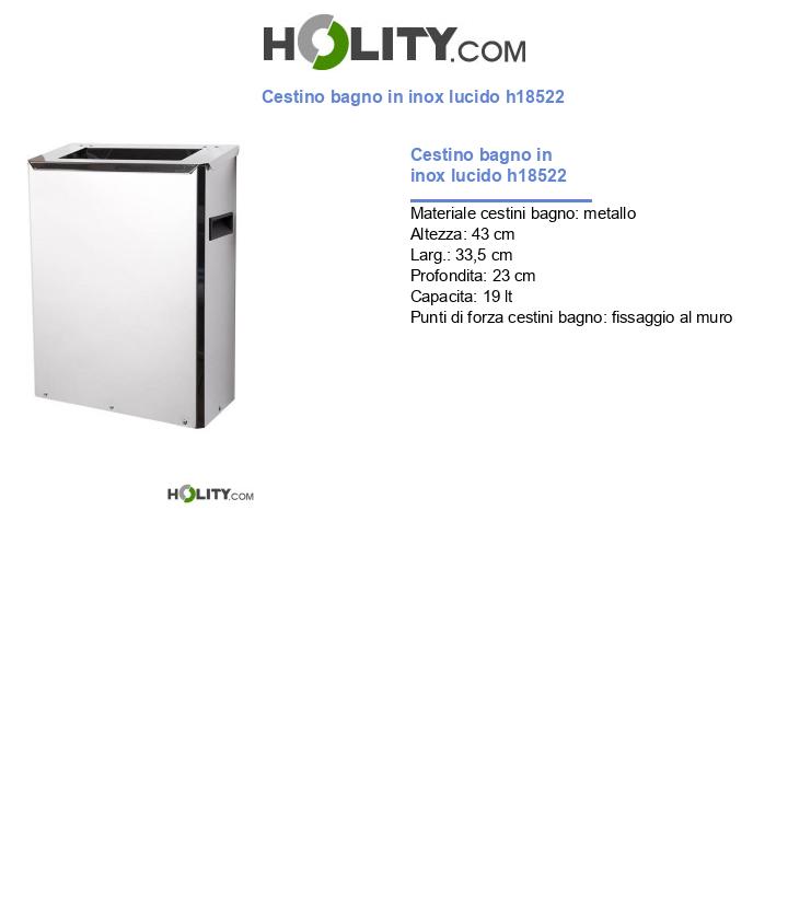 Cestino bagno