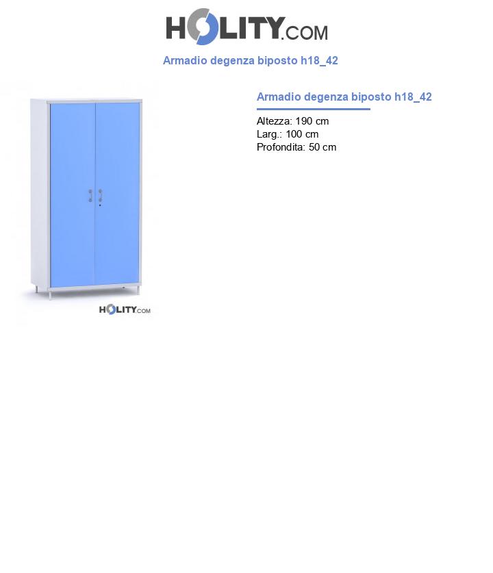 Armadio degenza biposto h18_42