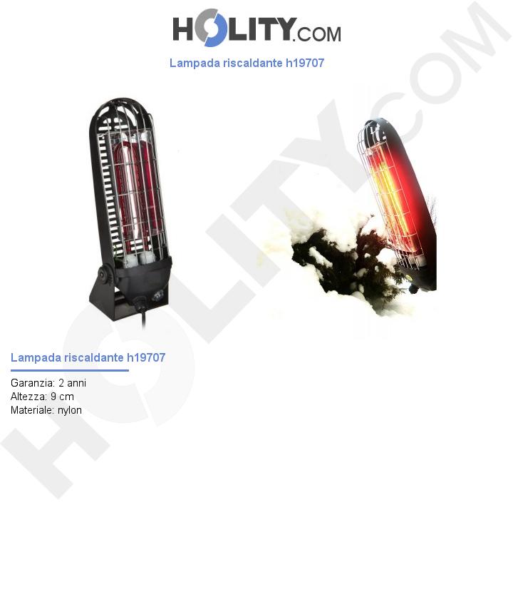 Lampada riscaldante h19707