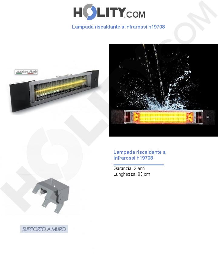 Lampada riscaldante a infrarossi h19708