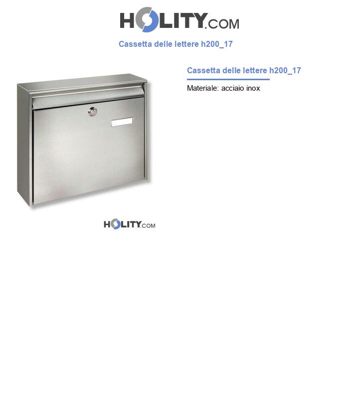 Cassetta delle lettere h200_17