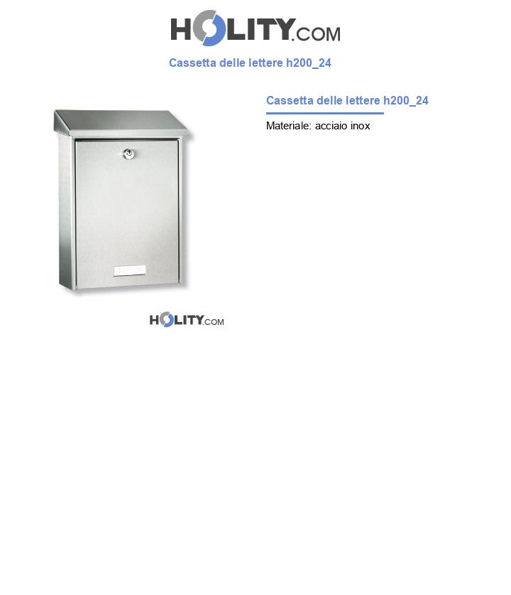 Cassetta delle lettere h200_24