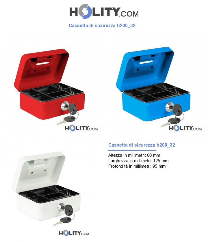 Cassetta di sicurezza h200_32