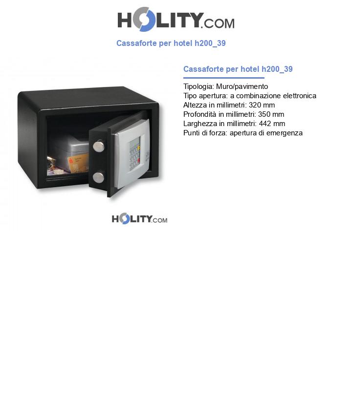 Cassaforte per hotel h200_39