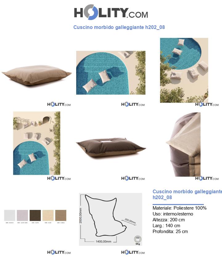 Cuscino morbido galleggiante h202_08