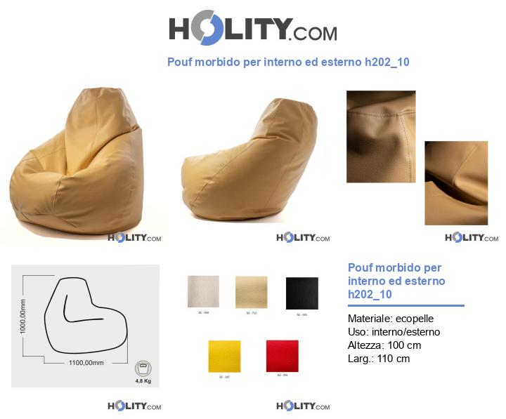Pouf morbido per interno ed esterno h202_10