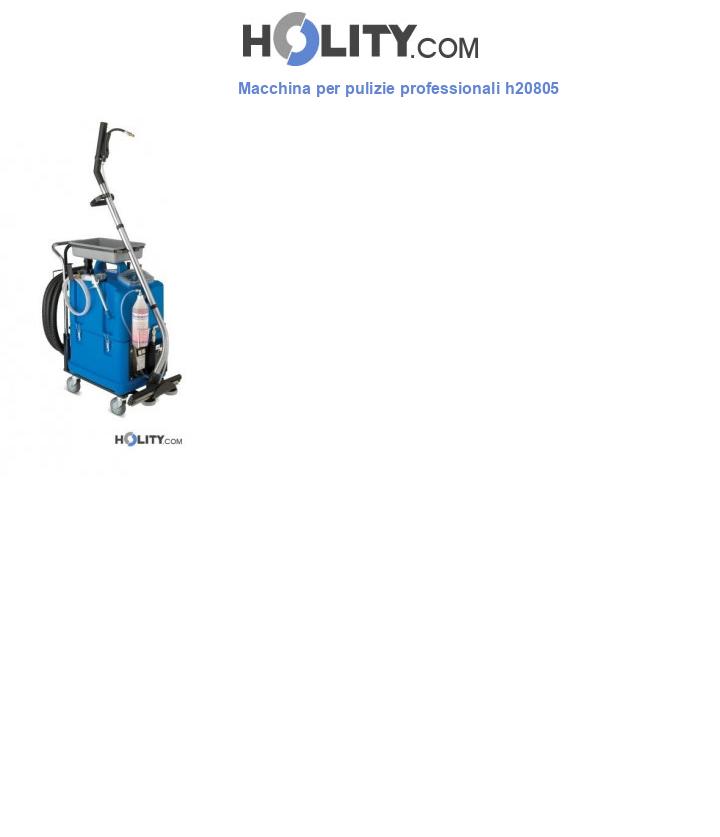 Macchina per pulizie professionali h20805