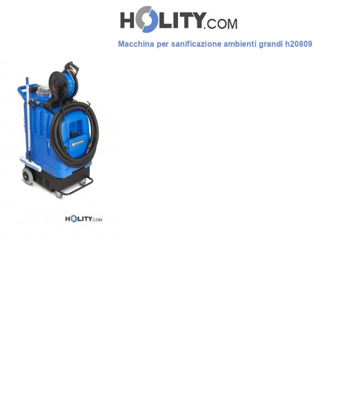 Macchina per sanificazione ambienti grandi h20809