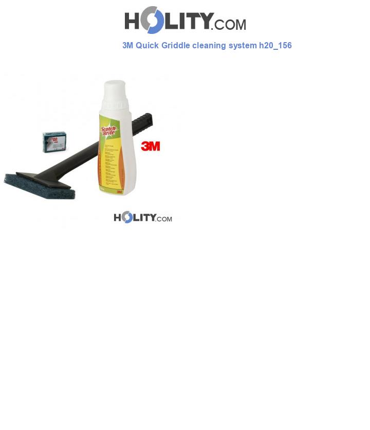 3M Quick Griddle cleaning system h20_156