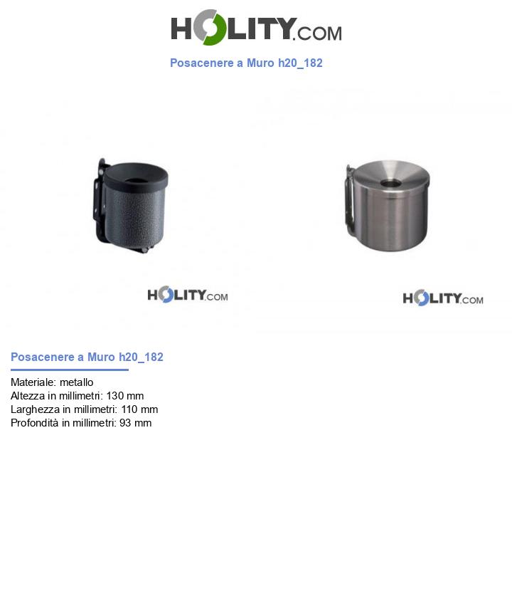 Posacenere a Muro h20_182