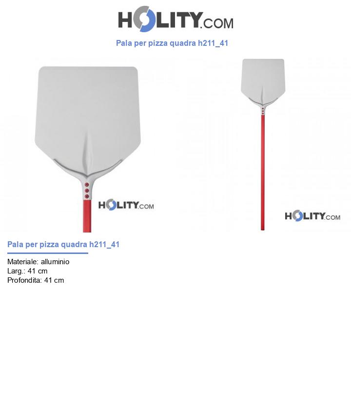 Pala per pizza quadra h211_41