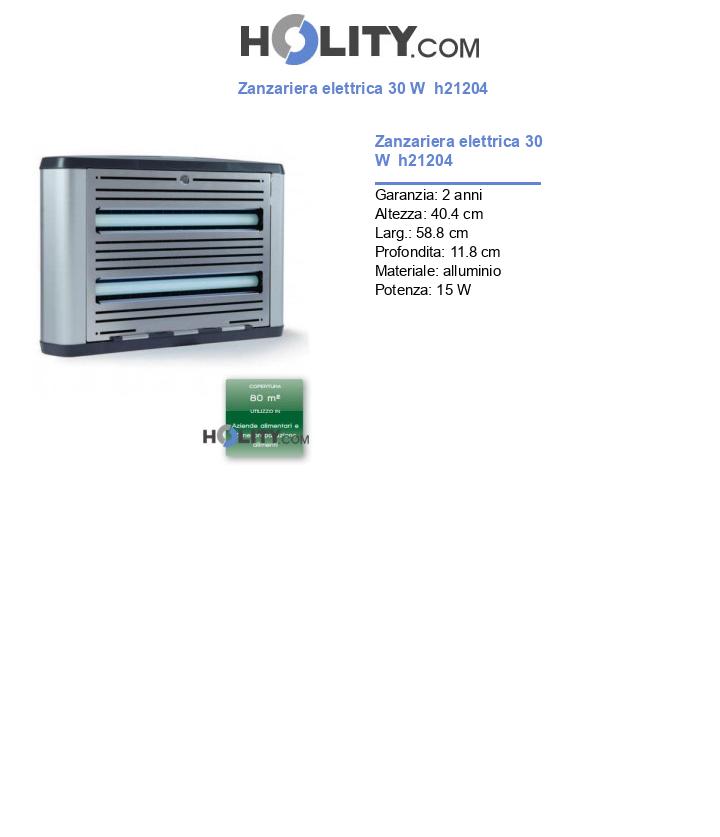 Zanzariera elettrica 30 W h21204