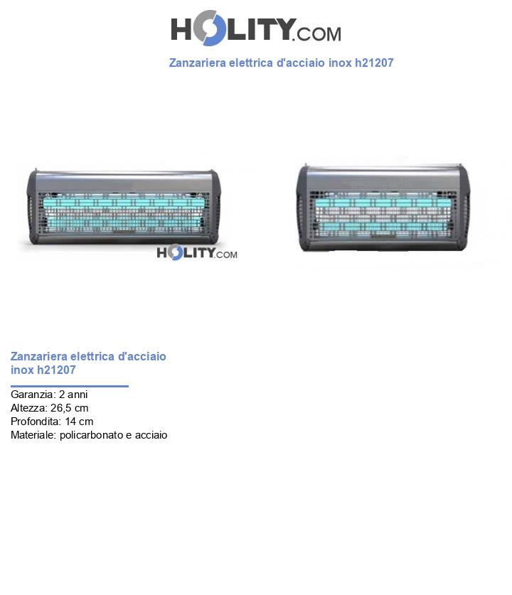 Zanzariera elettrica d'acciaio inox h21207