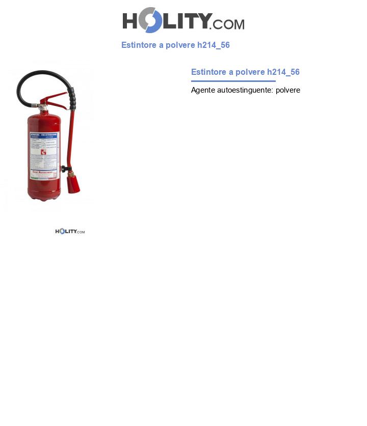 Estintore a polvere h214_56