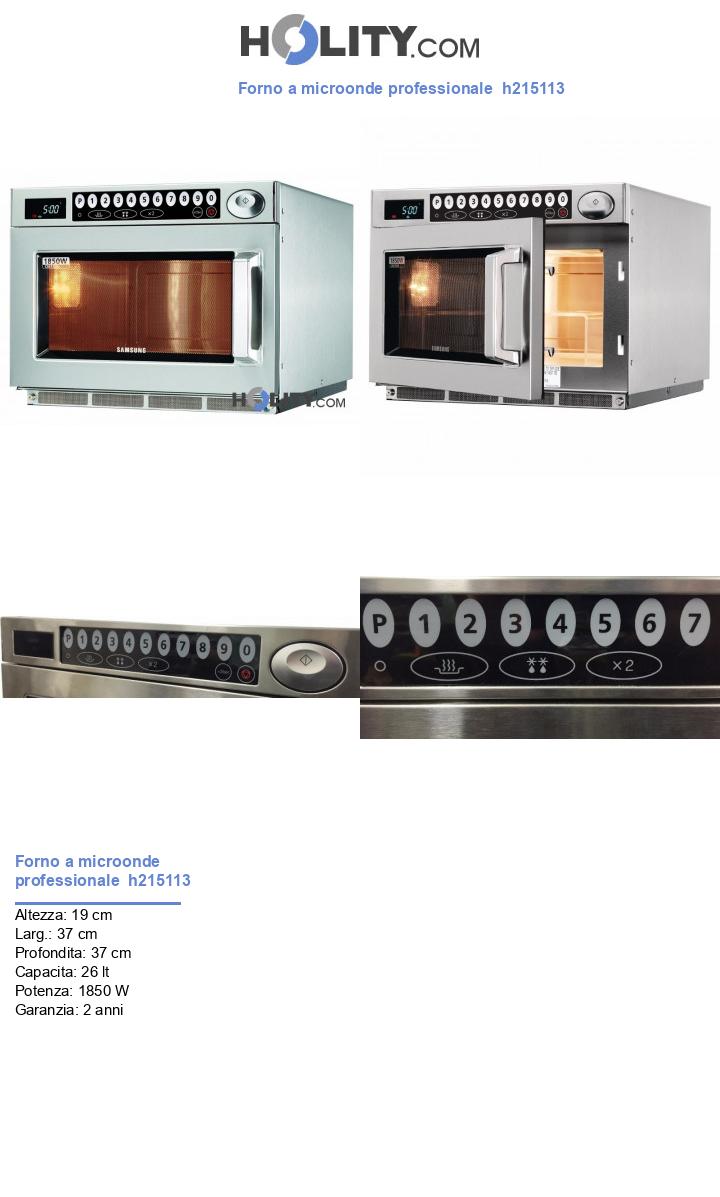 Forno a microonde professionale h215113