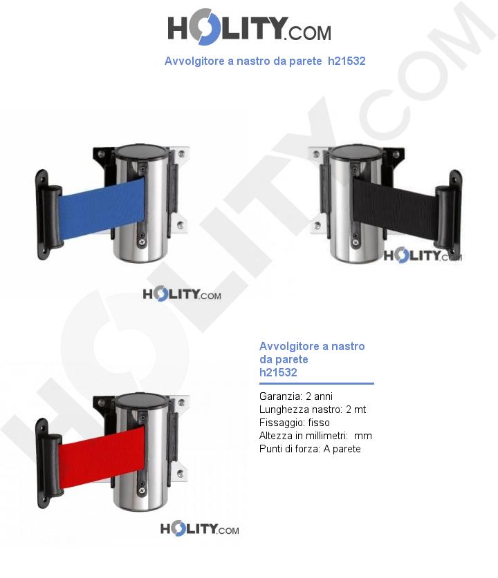 Avvolgitore a nastro da parete  h21532