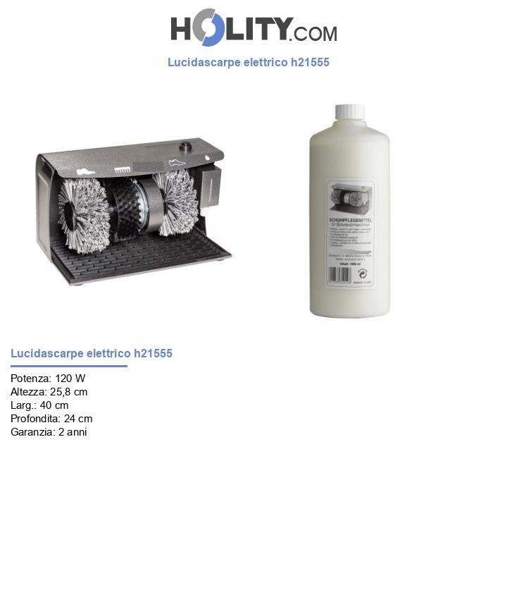 Lucidascarpe elettrico h21555