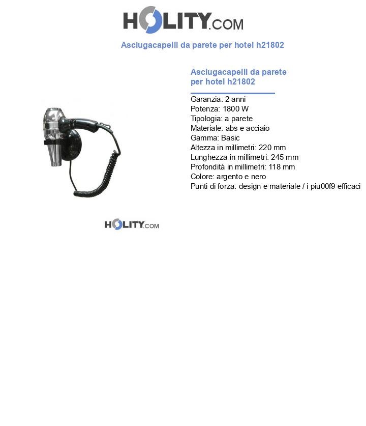 Supporto Per Asciugacapelli A Parete, Supporto Per Asciugacapelli A Parete Supporto Per Asciugacapelli Autoadesivo Organizer Per Strumenti Per Capelli Nero 165x125x7 Cm 86472683