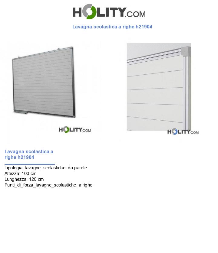 Lavagna scolastica a righe h21904